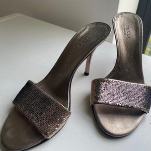 Gucci Sequin Sandals - Fresh and Sexy